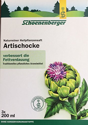 Price comparison product image Schoenenberger Artichoke Natural Healing Plant Juice