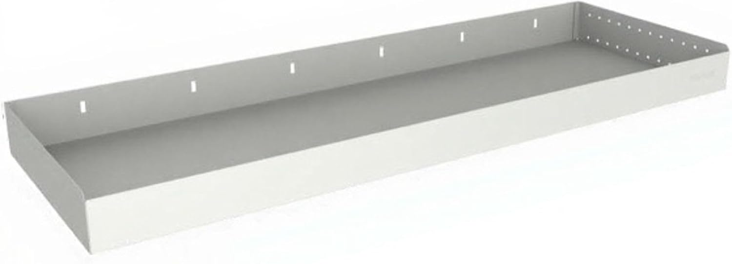 RSSHL1291 Van Storage System Shelf | 50 x 16 in | Front Lip 3.1 in/Rear Lip 3.5 in | No Divider | Powder Coated Galvanized Steel | Single