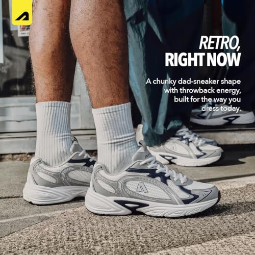 Image of Boldfit Shoes for Men Stylish Sneakers Retro Chunky Casual Shoes for Boys Platform Sneakers for Men Lightweight Streetwear Sneaker Shoe for Mens
