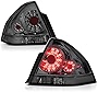 VIPMOTOZ Chrome Smoke LED Tail Brake Light Housing Lamp Assembly For 2006-2013 Chevy Impala & Limited Model Driver and Passenger Side Replacement