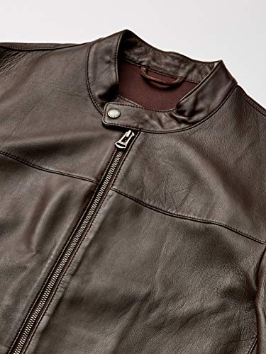Image of Cole Haan Men's Bonded Leather Moto Jacket