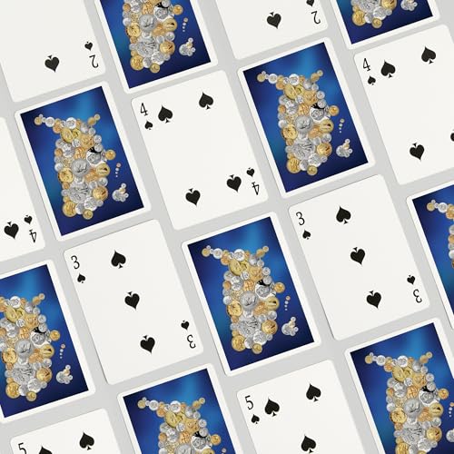 Juego de cartas Lantern Press Philadelphia Poker 52 piezas miniatura 4