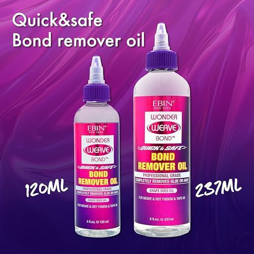 Wonder Weave Bond Bond Remover Oil - Clear 8 fl.oz(237ML) - Image 5