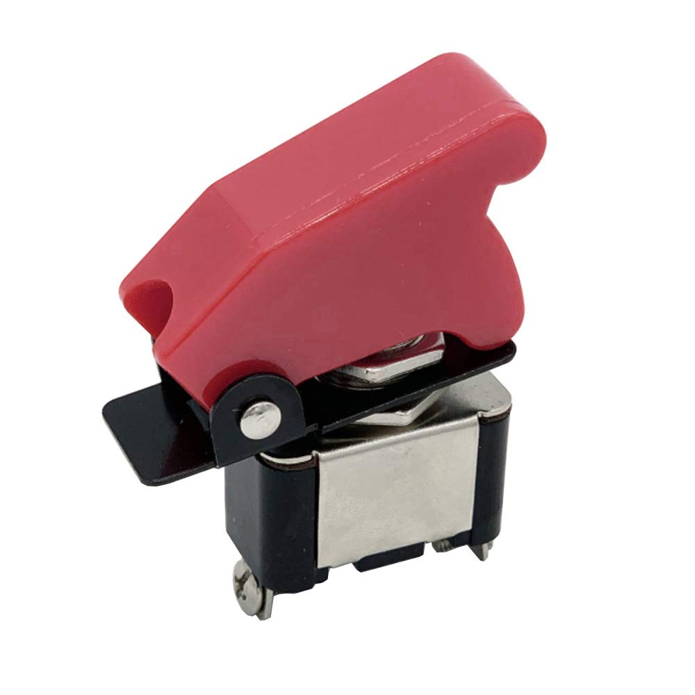 Mintice 10 X 12V 20A LED Rouge Commutateur à Bascule De Lumière