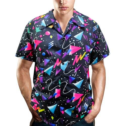 Amazon.com: 80's Men's Shirts 90's Button up Shirts Vintage