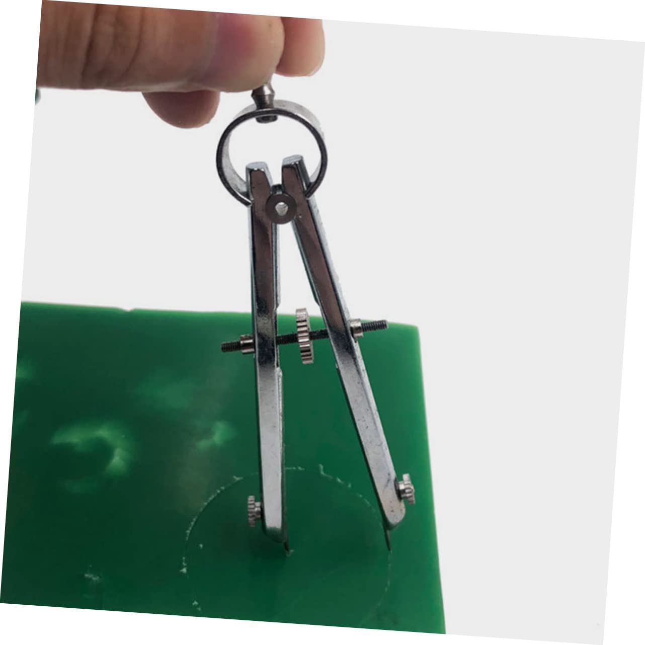 NUOBESTY 4 Pièces boussoles boussole pour les mathématiques boussole mathématique compas scolaire compas de charpentier Fournitures de bureau boussole pour la géométrie Acier inoxydable