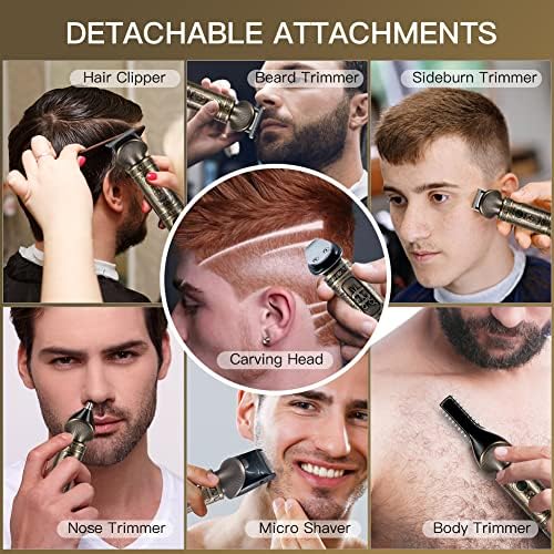 Beard Trimmer Kit Professional Hair Clipper Zero — close-up of materials and construction quality