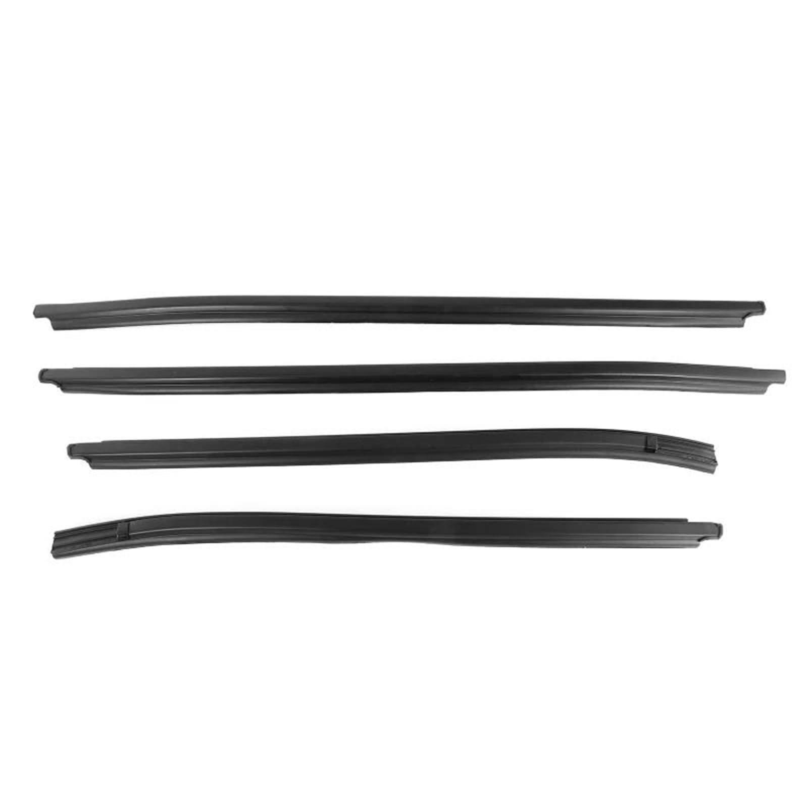 Kokoglgbtd One Color 4Pcs Car Window Glass Sealed Strip Side Wheatherstrip For Toyota For Hilux Sr5 2005-2015