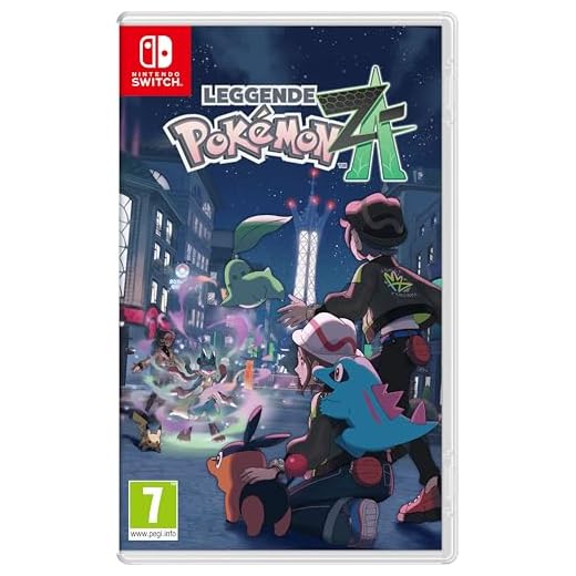Leggende Pokémon: Z-A, Videogioco Nintendo, Ed. Italiana, Versione su scheda