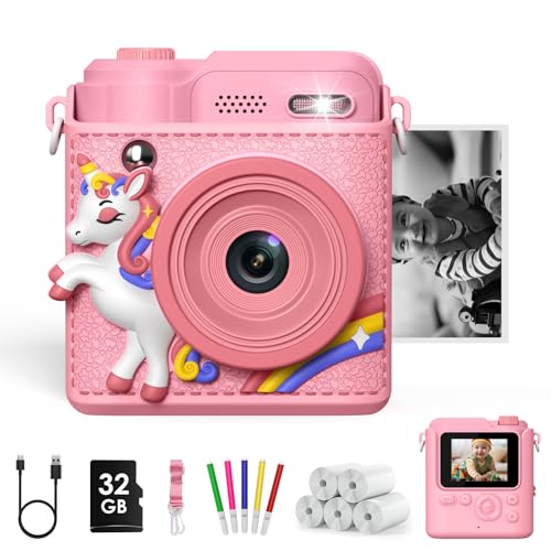 Gofunly Camara Fotos Infantil Instantanea, 2,0