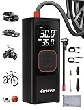 Tire Inflator Portable Air Compressor, 3X Faster 25000mAh 160 PSI Air Pump for...