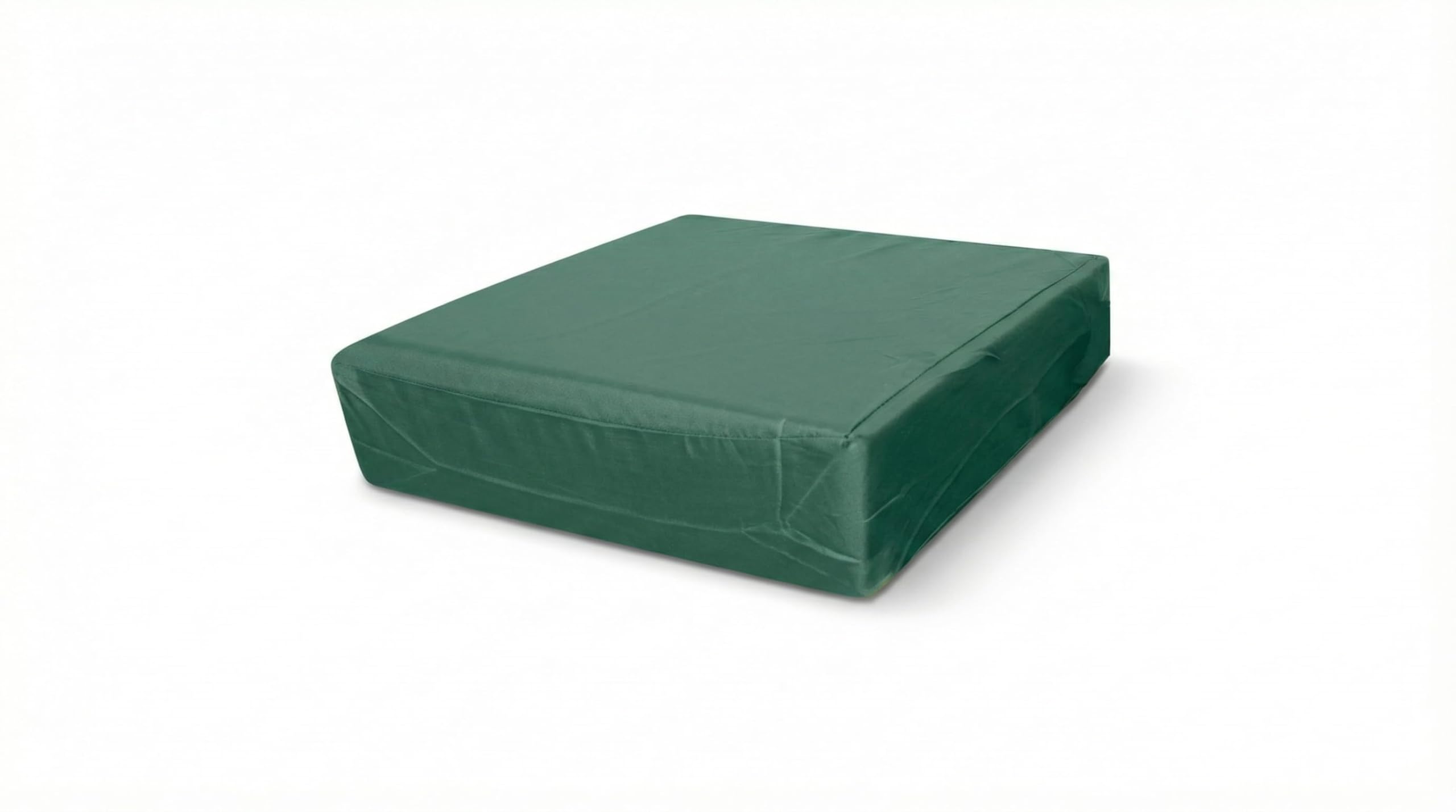 Foam & Upholstery Warehouse Waterproof Cushion - Rattan Seat Pads for Indoor & Outdoor Garden Chairs Office chair Dining Room Seating Pad Great for Rattan (40cm x 40cm x 7.5cm, Bottle Green) โ image 1