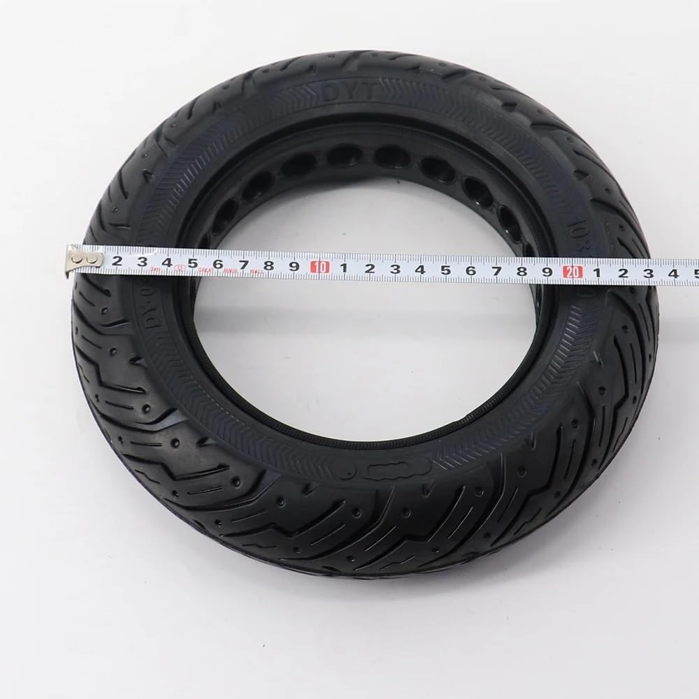 Neumático para Patinete eléctrico Neumático Macizo de 10 Pulgadas 10x2,5 10x2,50 Neumático Macizo no neumático para Patinete eléctrico Piezas para Ruedas eléctricas de Coche de Equilibrio Rueda para