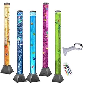 CALOVER LED Sensory Bubble Fish Tub...