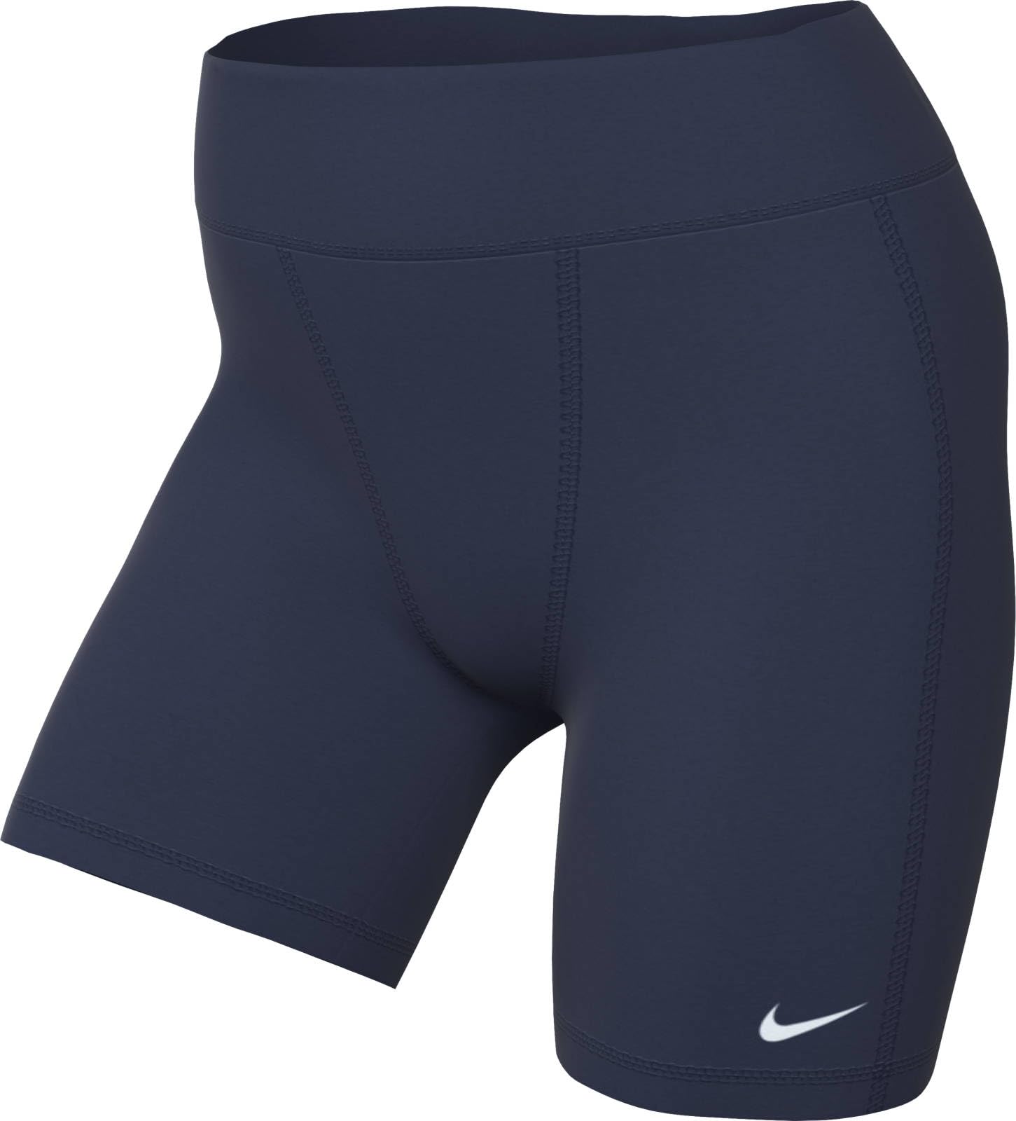 Nike FN2374-410 Shorts Pro Leak Protections Shorts Women's Midnight Navy/Black/White Size XL