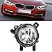 Price comparison product image Ricoy Pair Clear Lens Fog Light Lamp Housing Without Bulb Fit For F20 F22 F30 F32 F34 F36 228i 320i 328d (Left)