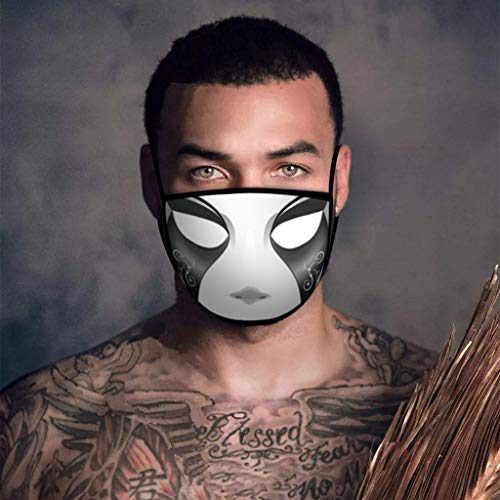 Preisvergleich Produktbild Myun Erwachsene Bandana Lustig Waschbar Multifunktionstuch Stoff Mehrweg Atmungsaktiv Tuch Halstuch Bandana Lustige Motive Halstuch Bandana Mund und Nasenschutz