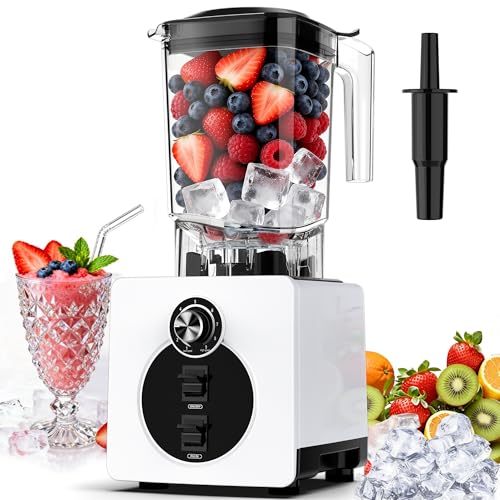 Image of AIZIYO Professional Blender for Smoothies, 2200W Peak Watts,60 oz BPA-Free Pitcher, Blenders for Kitchen, Dishwasher Safe, Programs for Frozen Drinks & Nutrient Milk Shakes & Nut Milk