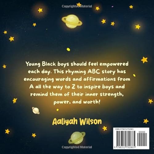 Abc Positive Affirmations For Young Black Boys: Encouraging Words And Affirmations To Inspire Boys And Remind Them Of Their Inner Strength, Power, And ... | African American Children Books) #TOP1