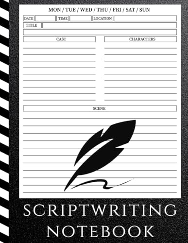 Taco Cut, your secret sauce for AI Video Scene Breakdown 3 Scriptwriting Notebook: Screenplay Writing Journal To Keep Record...