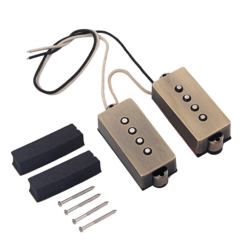 Alnico V 4-saitige P-Bass-Tonabnehmer im Vintage-Stil, Grün