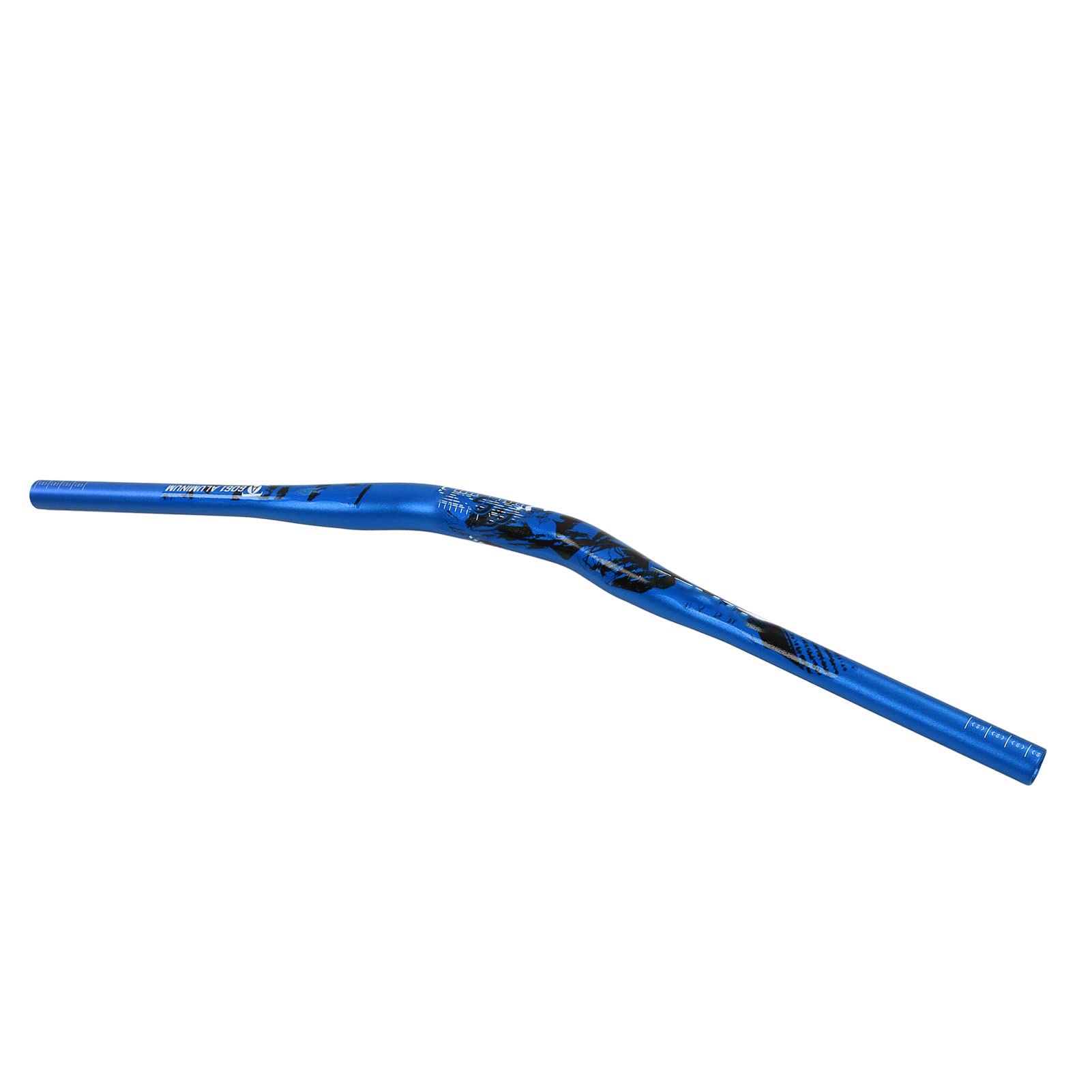Manubrio per Bici, 31.8x720mm Manubrio Extra Lungo per Bici Manubrio per Bici in Lega di Alluminio Manubrio Adatto per la Maggior Parte delle Bici Bici da Strada BMX(Blu)