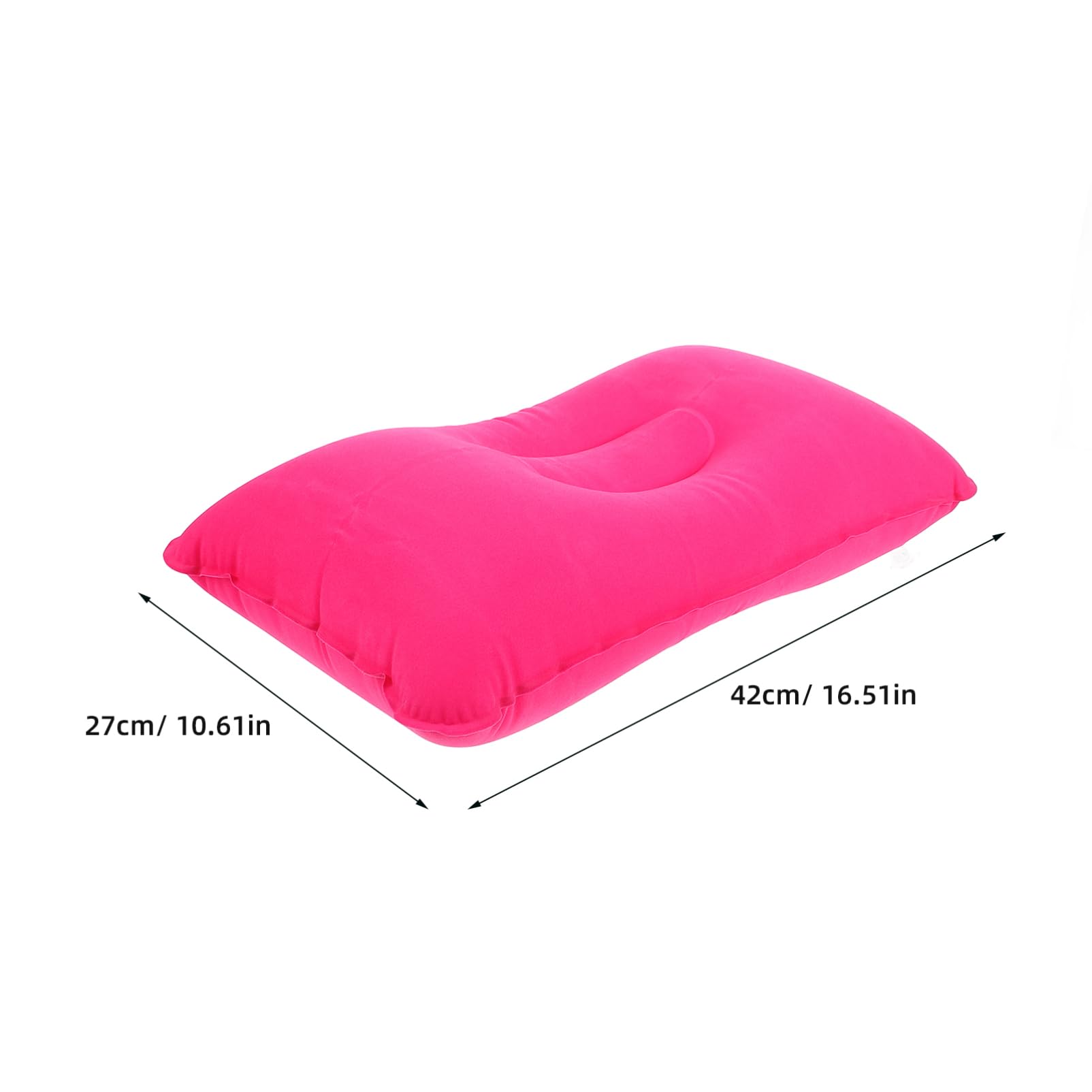 BESPORTBLE Flatable Pillow for Camping and Travel Rectangular Design for Comfort Easy to Carry Resting Tool