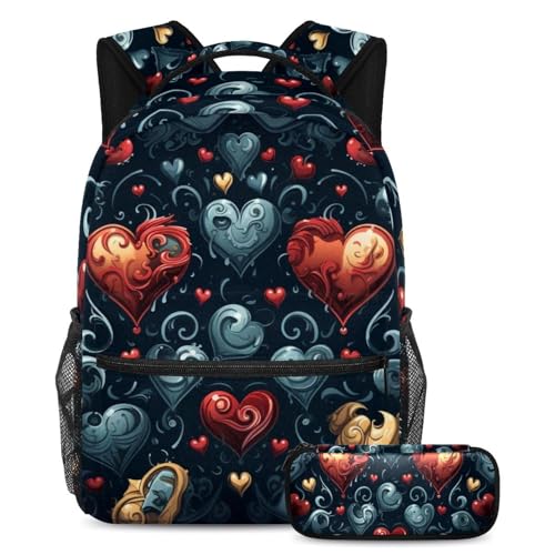 Sac à dos de voyage enfant Fight for Red Heart pour les cours et les sorties
