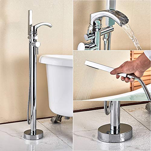 Mitigeur de remplissage de bain cascade haute performance avec douchette - 5
