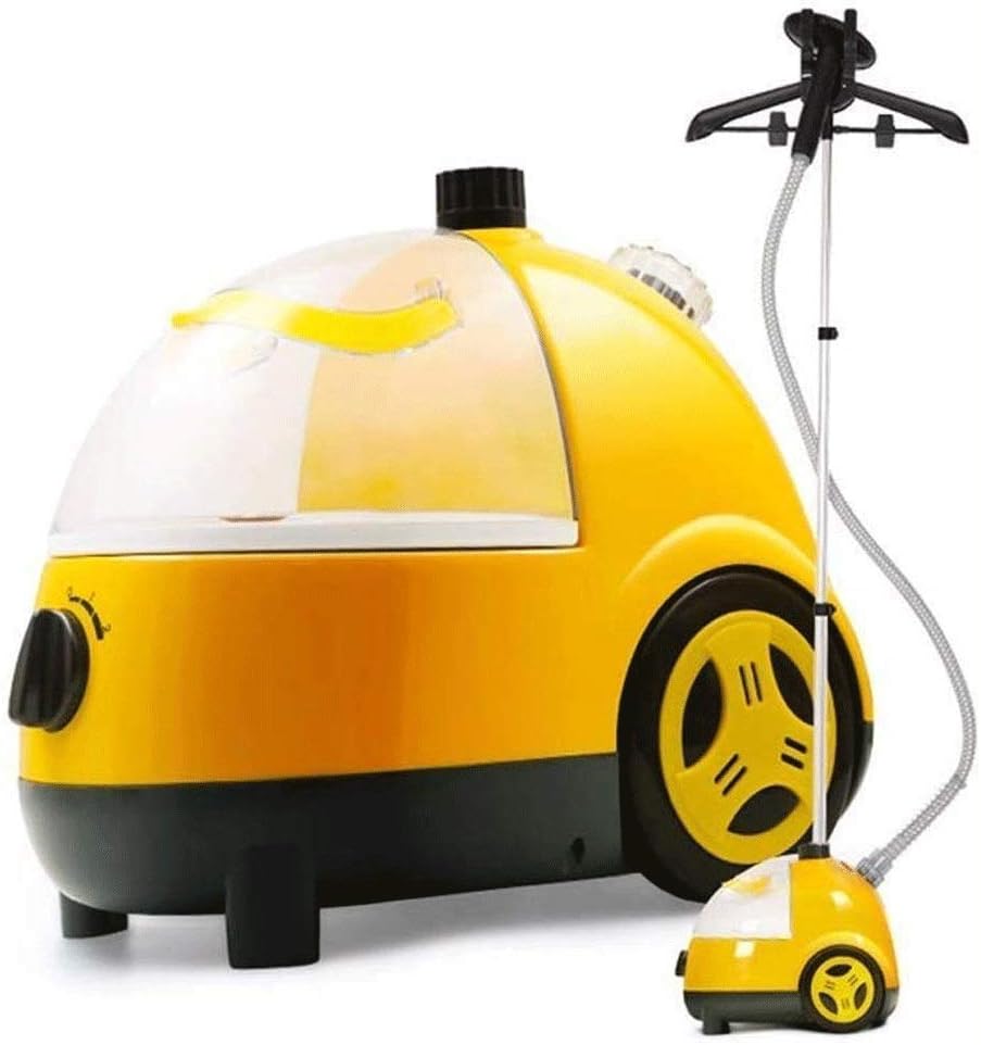 Two-speed Temperature-controlled Ceramic Spray Ironing Machine, Cute Yellow Adjustable Hanger
