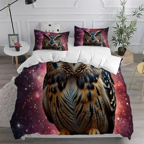 Housse de couette animaux 3D en microfibre premium douce et résistante - 6