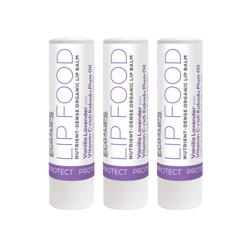 Eco LipsLip Food - Nutrient Dense & Organic Lip Balm (Protect)