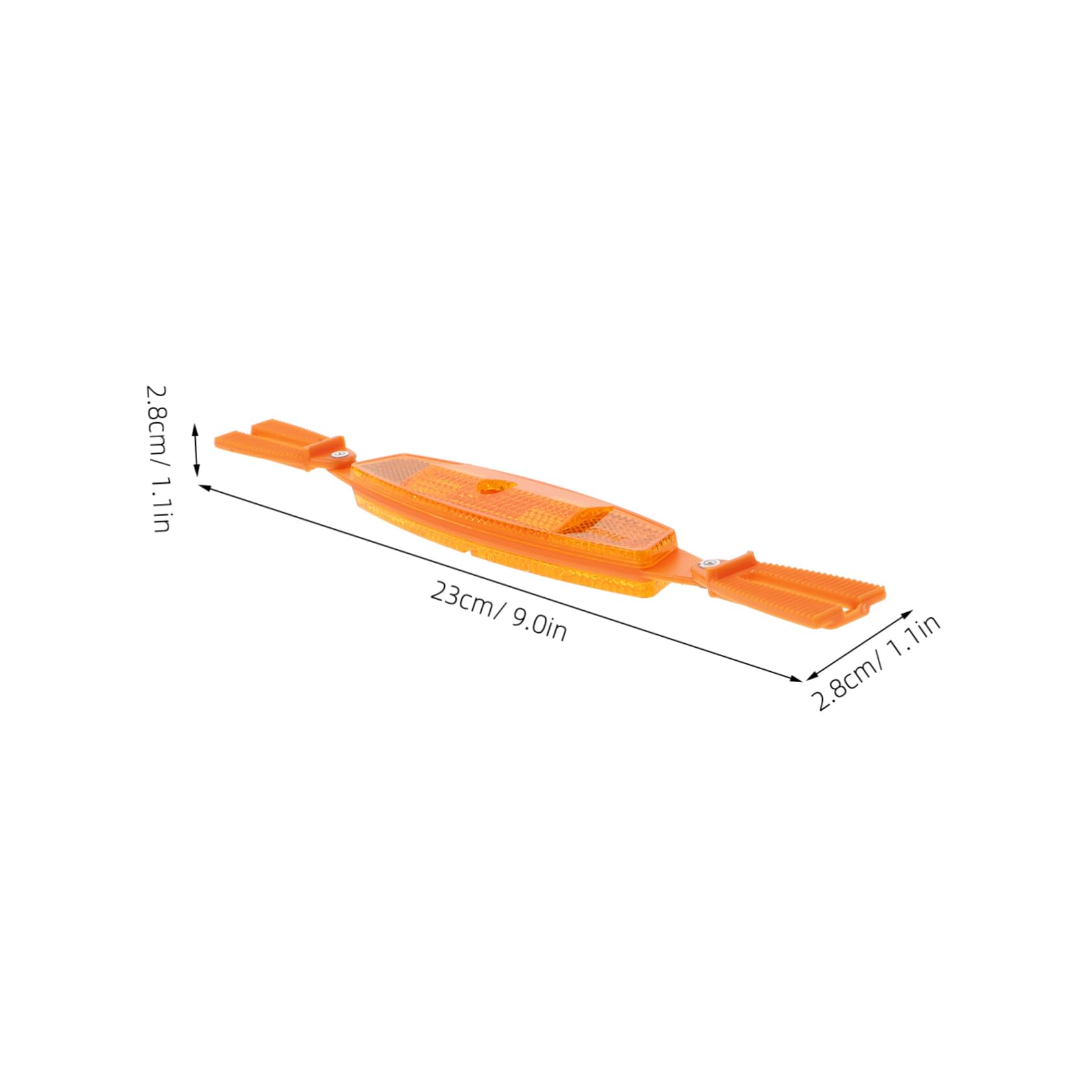 Gogogmee 1Pair Bicycle Spoke Reflectors Safety Reflectors for Night Rides Easy Installation Durable for Enhanced Visibility for Adult Bikes and Road Cycling