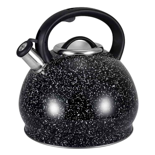 OGXN 水滴デザインのホイッスル機能を搭載、家庭用電磁調理器とガスコンロに最適で、電気コンロにも対応します。大容量設計で家庭のニーズに応え、壺身にはパンプキン柄がプリントされています。選りすぐりの 304 ステンレススチールを使用し、湯が沸くと自動でホイ