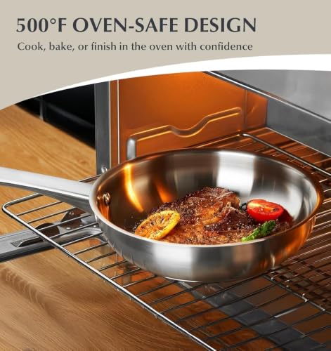 Image of KOCH SYSTEME CS Stainless Steel Cookware Set 17 Piece with Triply Base