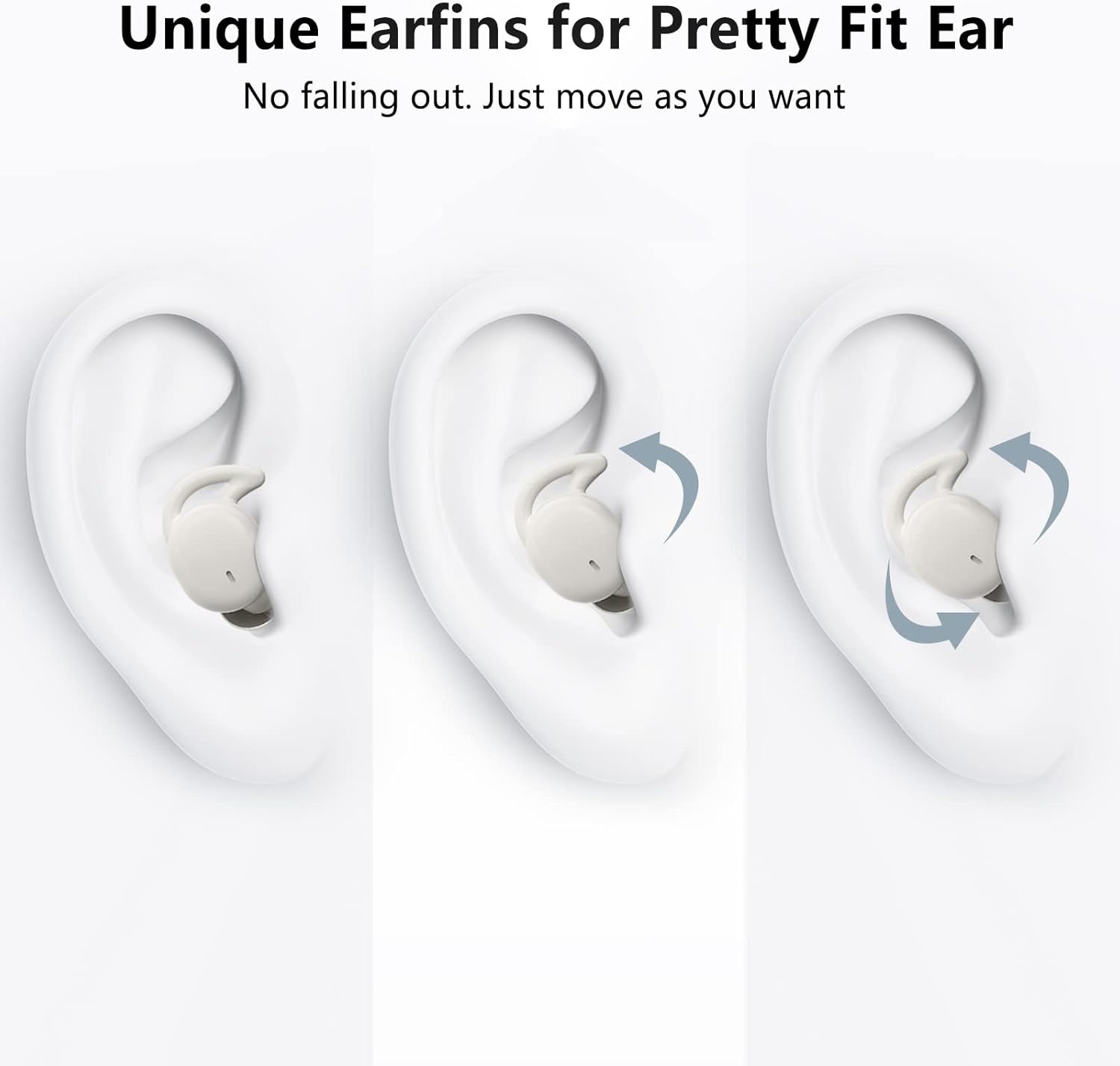 Omidyi True Wireless Sleep Earbuds, Noise Blocking Headphones in Ear