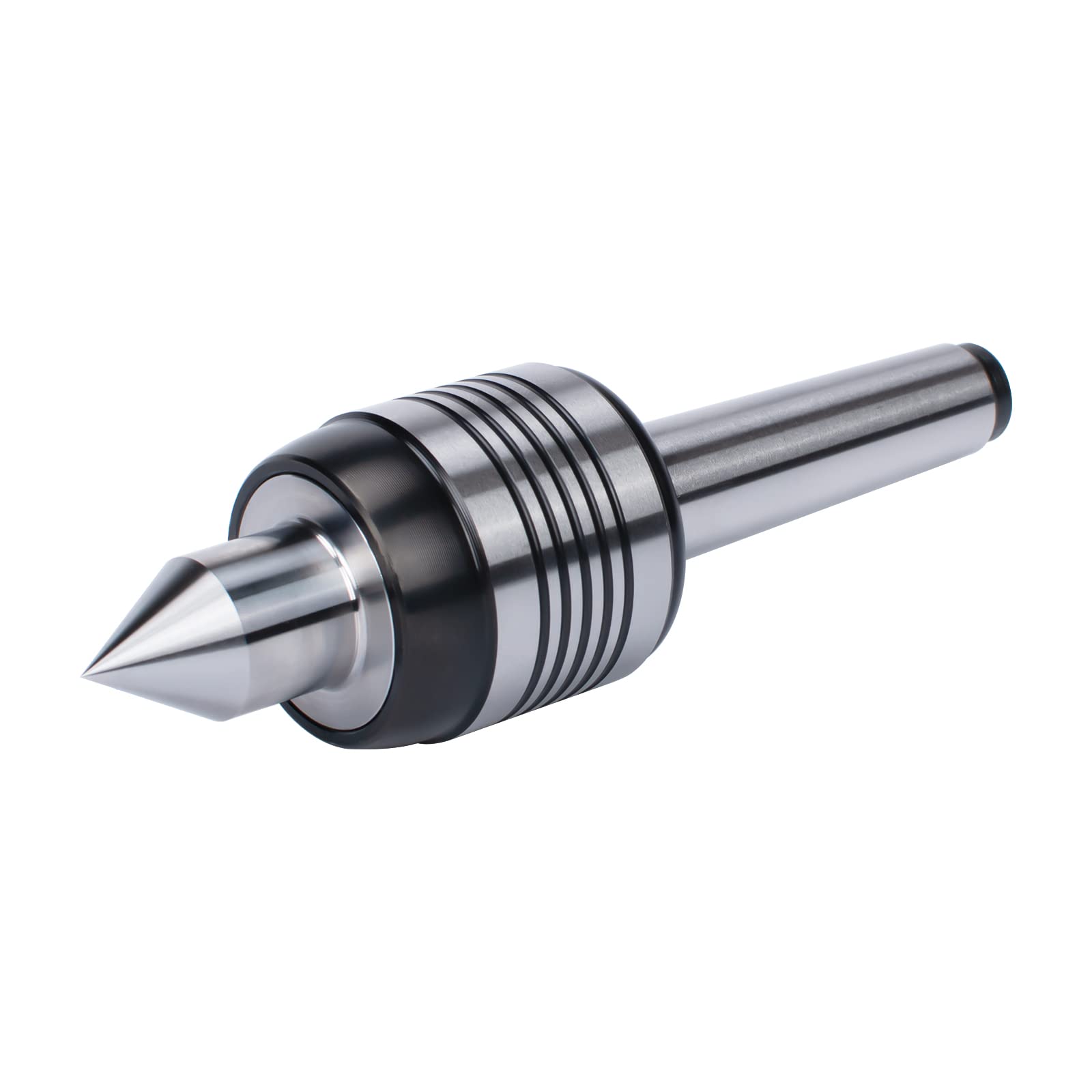 NEW #4 Morse Taper Live Center For Lathe - 0.000197" Accuracy, Triple Ball Bearing, MT4 Shank 4 thumbnail image