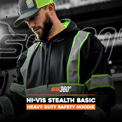 SafetyShirtz Men's SS360 Basic Type-R & Type-O Reflective Safety Hoodie2
