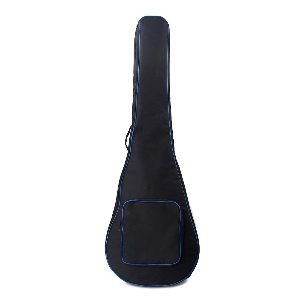 Alnicov Cigar Box Gitarrentasche, wasserabweisend, mit Nylon-Handschlaufe für Cigar Box Gitarre, Schwarz