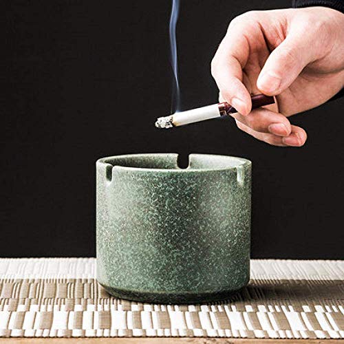 WHEEJE Decoraciones Art Craft Creative Retro Cenicero en casa oficina personalidad Trend multifunción 2 Cover
