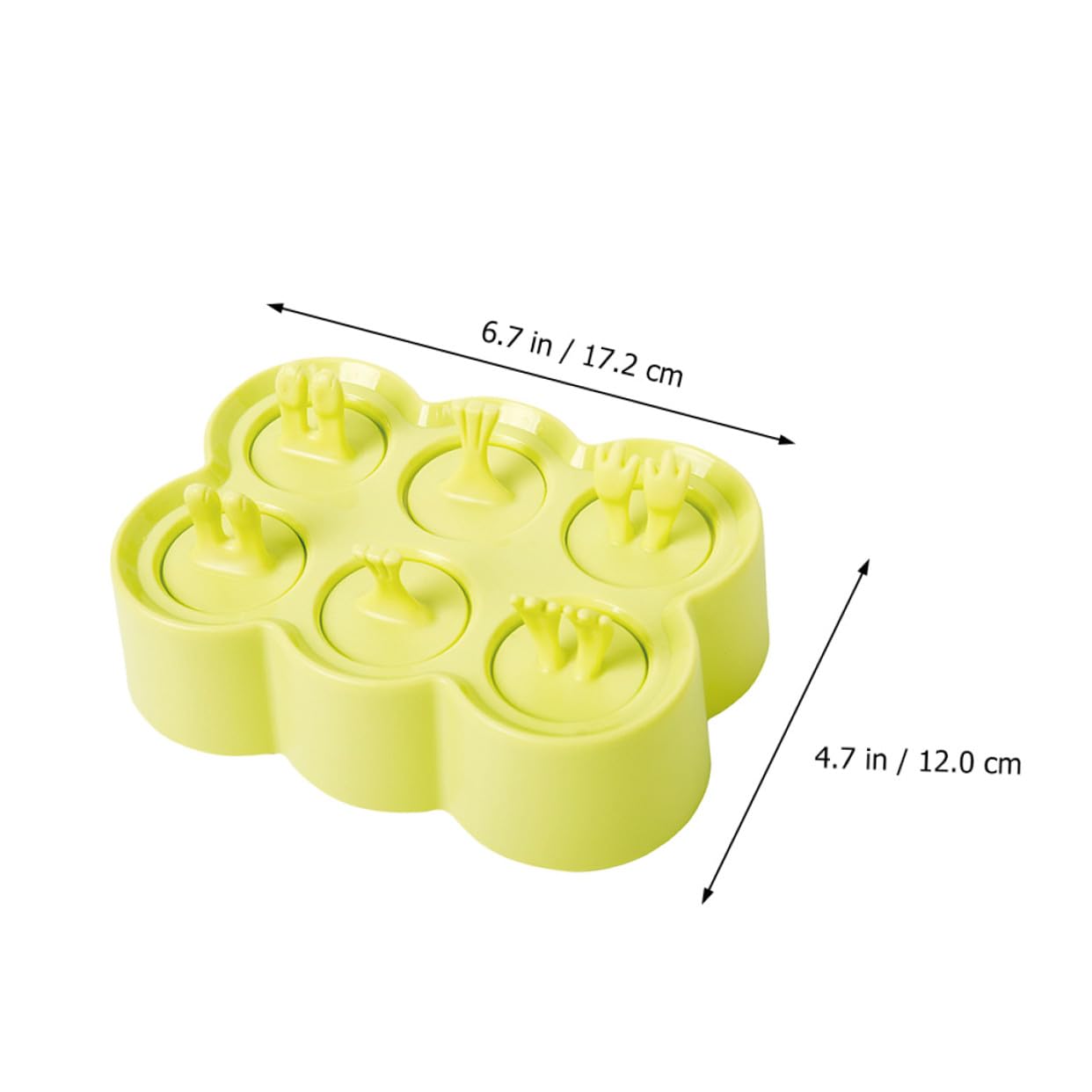 4ensembles Moules à Glace Silicone pour Soi-même Moules à Glace Réutilisables pour Jus de Fruits Crèmes Dessert et Yaourts