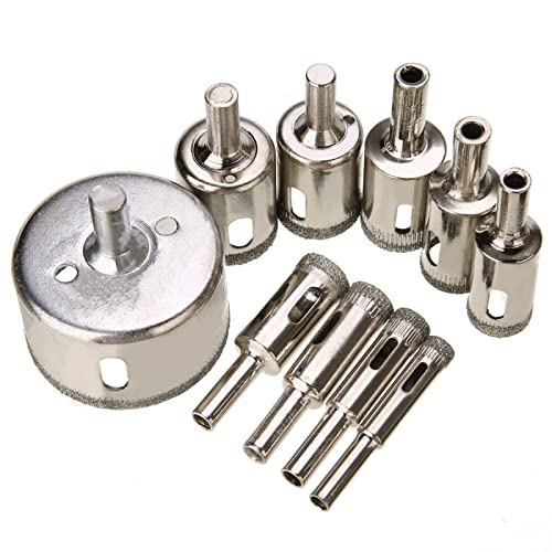 Set de brocas de diamante 10 piezas 8mm-50mm miniatura 2