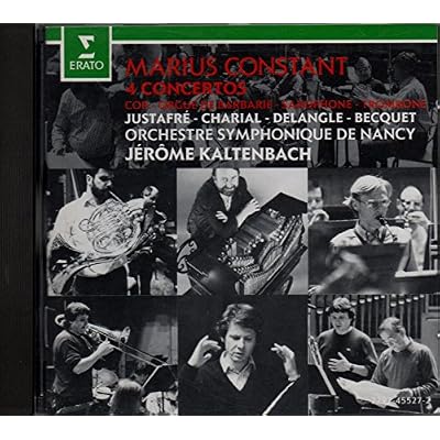 Marius Constant - 4 Concertos