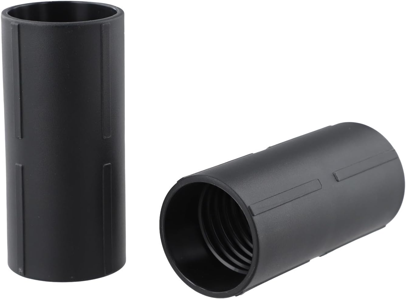 Vacuum Cleaner Hose Connector Pipe Adapter Handle Compatible With 32mm 38mm 40mm 50mm Plastic Fitting Tool Black Quick Install For Home And Commercial Use(A 2PCS)