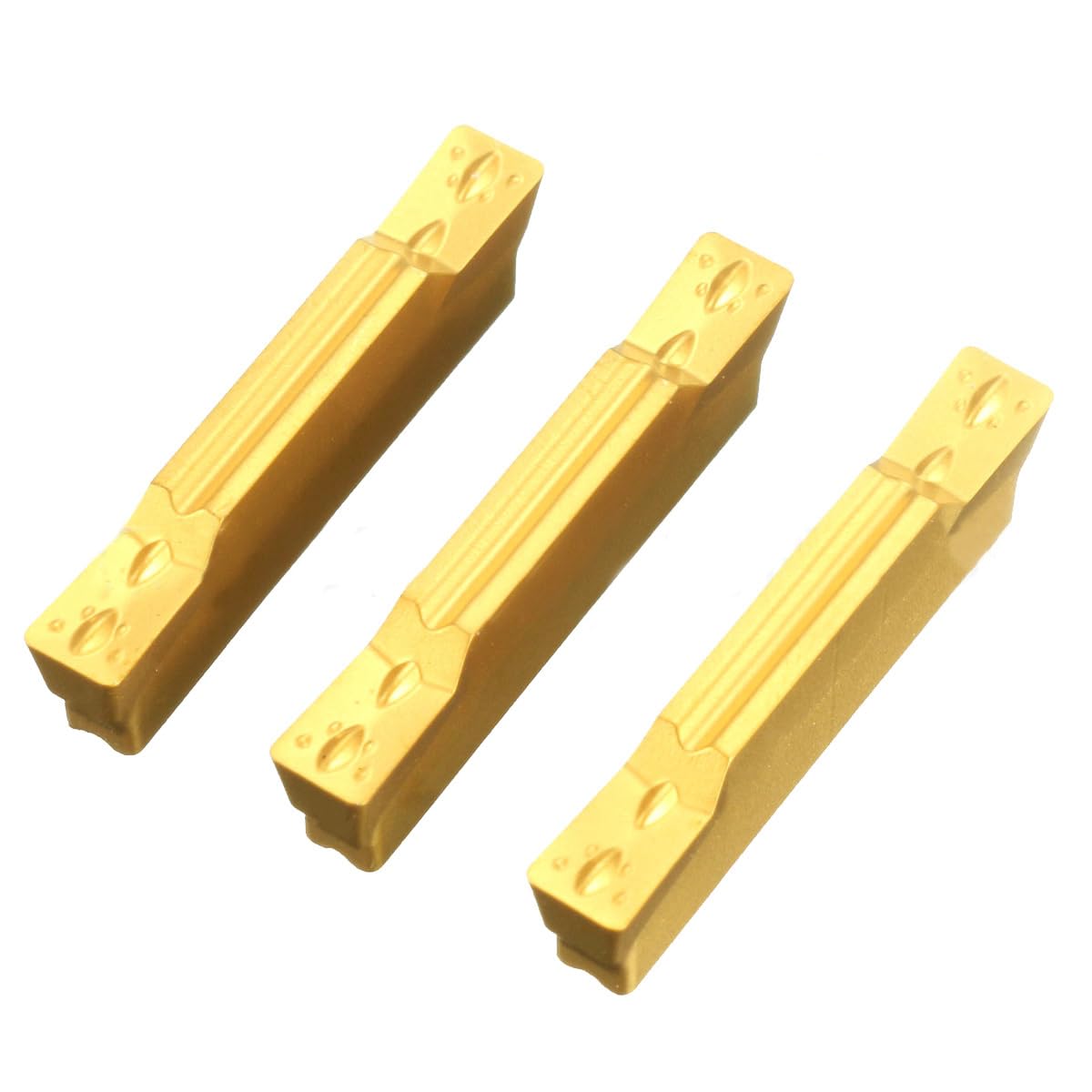 MGMN300-M Lot de 10 inserts de rainurage en carbure CNC pour le traitement de l'acier inoxydable