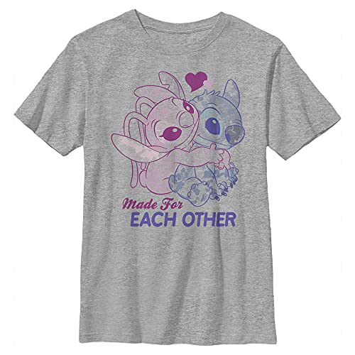 T-shirt Stitch et Angel Disney idéal pour l'école et les jeux des garçons