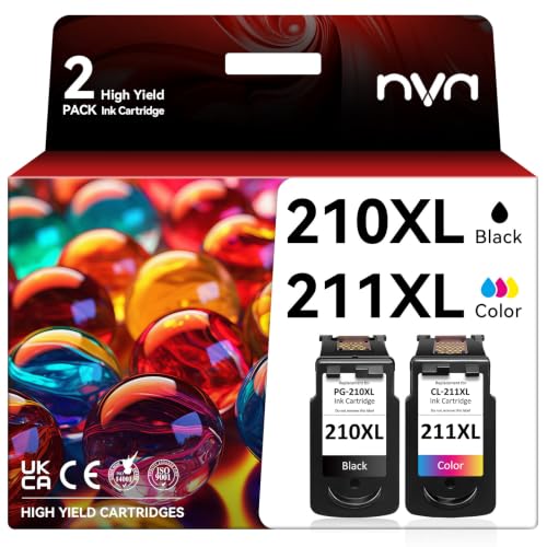 Image of 210 211XL Compatible for Canon 210 XL and 211 XL Ink Cartridges Combo Pack