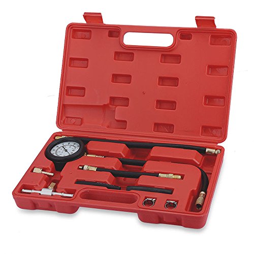 Fuel Injection Pump Pressure Gauge Tester Tuner GasTest Tools Case Truck car