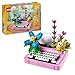 Produktbild LEGO Creator 3in1 Schreibmaschine mit Blumen - umbaubar in eine Keytar oder einen Blumentopf mit Stift & Notizbuch  Kreatives Geburtstagsgeschenk für Mädchen und Jungen ab 8 Jahren  31169