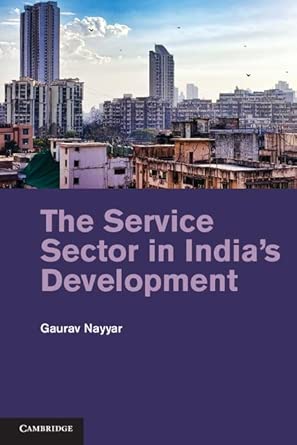 The Service Sector in India's Development book cover